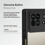 ibmrs for Xiaomi Mix Fold 3 fold Case,Frosted transparent Shockproof Protection Case 5