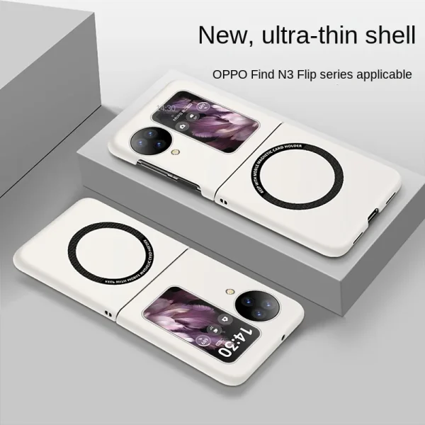 For OPPO Find N3 Flip Find N2 Flip Ultra-thin phone case with magnetic appeal, A variety of colors for you to choose from 2