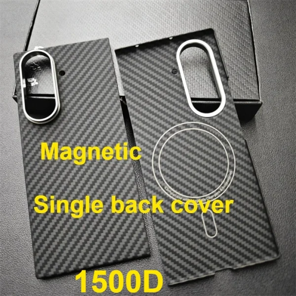 Aramid Magnetic Case For Samsung Galaxy Z Fold 7 Carbon Fiber Cover For Magsafe Case Shell Cover Mobile Phone Accessories 14