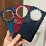 Magnetic Real Aramid Carbon Fiber Hinge Phone Case Cover On For Huawei Honor Magic V3 V5 5G Global Fold MagicV5 V 3 5 Magsafe 6