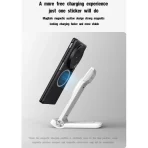 For Vivo X Fold 5 MagSafe Case NILLKIN Frosted Shield Prop Magnetic Case Shockproof With Phone Holder Camera Cover For X Fold5 5