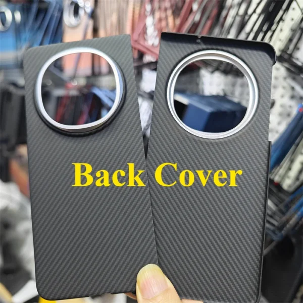 Real Carbon Aramid Fiber Case for OPPO Find N5 Protective Case Smartphone Folding Screen Ultra-thin Phone Cover 12
