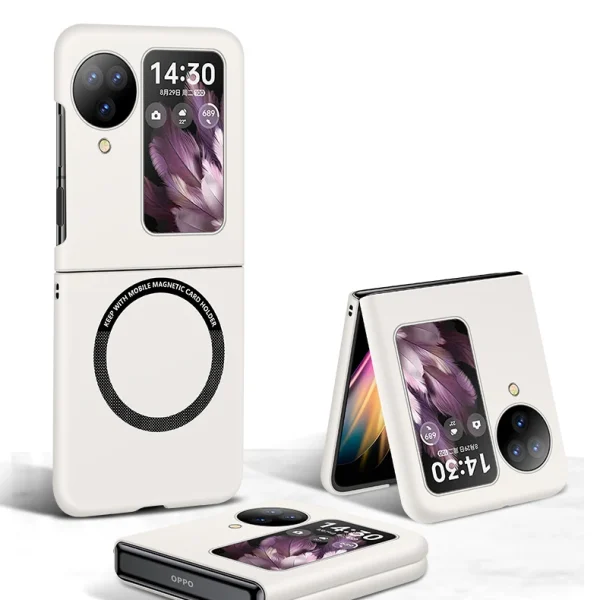 For OPPO Find N3 Flip Find N2 Flip Ultra-thin phone case with magnetic appeal, A variety of colors for you to choose from 7