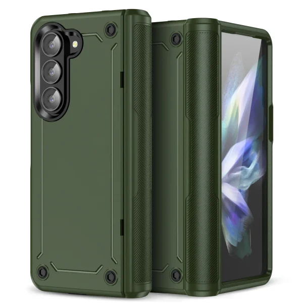 Anti-Falling Phone Bag Armor Case for Samsung Galaxy Z Fold 5 6 fold6 Fold5 Zfold5 5G Hinge Protective Cases 11