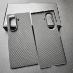 Aramid Magnetic Case For Samsung Galaxy Z Fold 7 Carbon Fiber Cover For Magsafe Case Shell Cover Mobile Phone Accessories 3