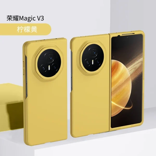 For Huawei Honor Magic V3 Case Luxury Skin Feel Folding PC Cover For Honor Magic V 3 Thin Shockproof Bumper HonormagicV3 Funda 7