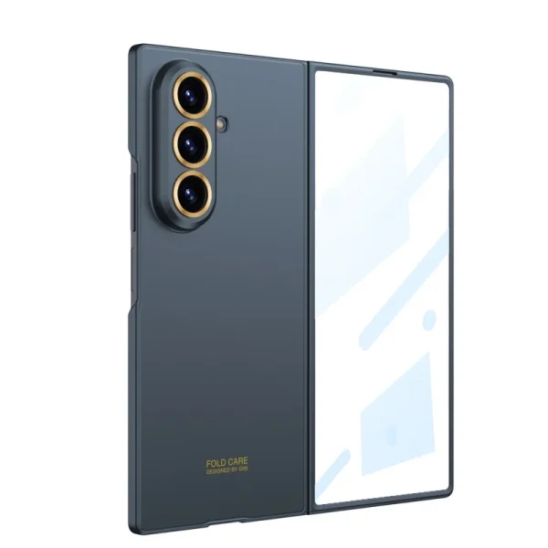 Luxury Fashionable Ultra-thin Phone Case For Samsung Galaxy Z Fold 7 5G With Screen Glass Protect Film Matte Protector Cover 13