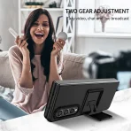 For Galaxy Z Fold 3 4 Case With Built-in Kickstand Bracket Camera Protection Anti Scratch Case Black Blue Green Red For Fold 5 6 4