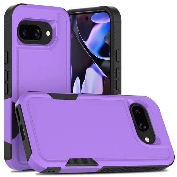 Defend Armor Shockproof Case For Google Pixel Fold 9ProXL 9 8 7 Pro 9A 8A 7A 6A 5G Luxury Matte Military Grade Shockproof Cover 10
