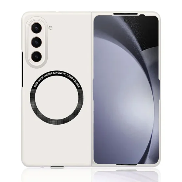 Ultra Thin Skin Feel Case for Samsung Galaxy Z Fold 3 4 5 6 7 Fold5 for Magsafe Magnetic Wireless Charging Fold6 Fold4 Cover 5
