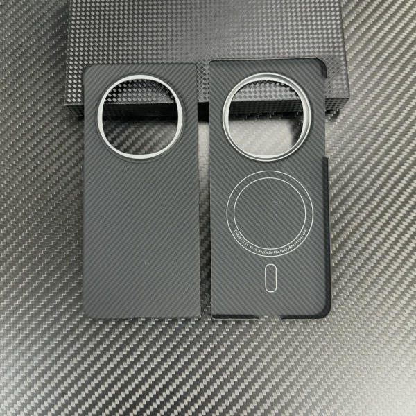 Real Aramid Carbon Fiber Protective Case for OPPO Find N5 AI 5G Smartphone Folding Screen Ultra-thin Cover Magsafe Charge Funda 13
