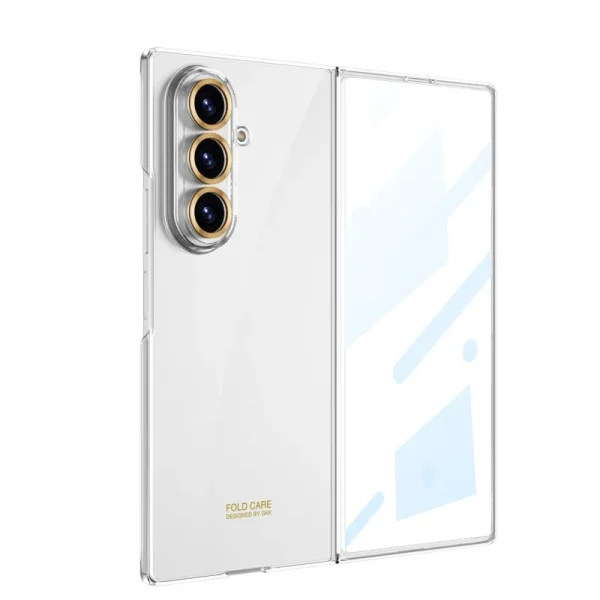 Luxury Fashionable Ultra-thin Phone Case For Samsung Galaxy Z Fold 7 5G With Screen Glass Protect Film Matte Protector Cover 12