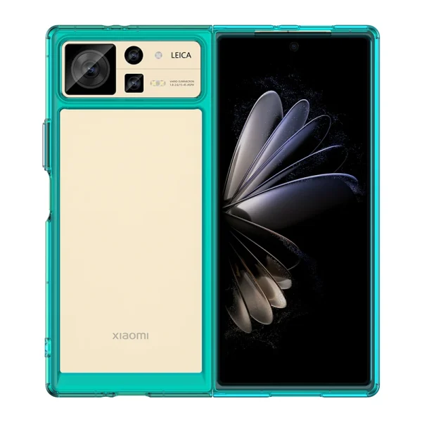 For Mi Mix Fold 2 Case Cover Xiaomi Mi Mix Fold 2 Capas Back Shockproof Clear Transparent Multicolour Fundas Mi Mix Fold 2 Cover 11