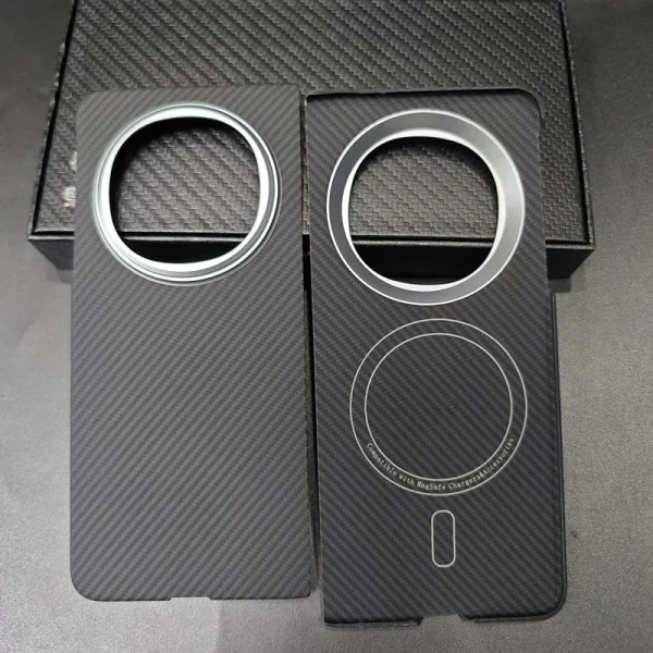 Real Carbon Aramid Fiber Case for OPPO Find N5 Protective Case Smartphone Folding Screen Ultra-thin Phone Cover 1