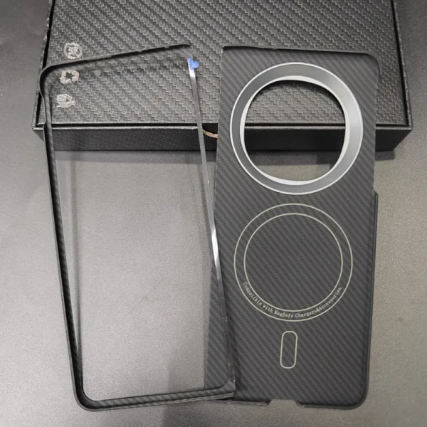 Real Carbon Aramid Fiber Case for OPPO Find N5 Protective Case Smartphone Folding Screen Ultra-thin Phone Cover 2