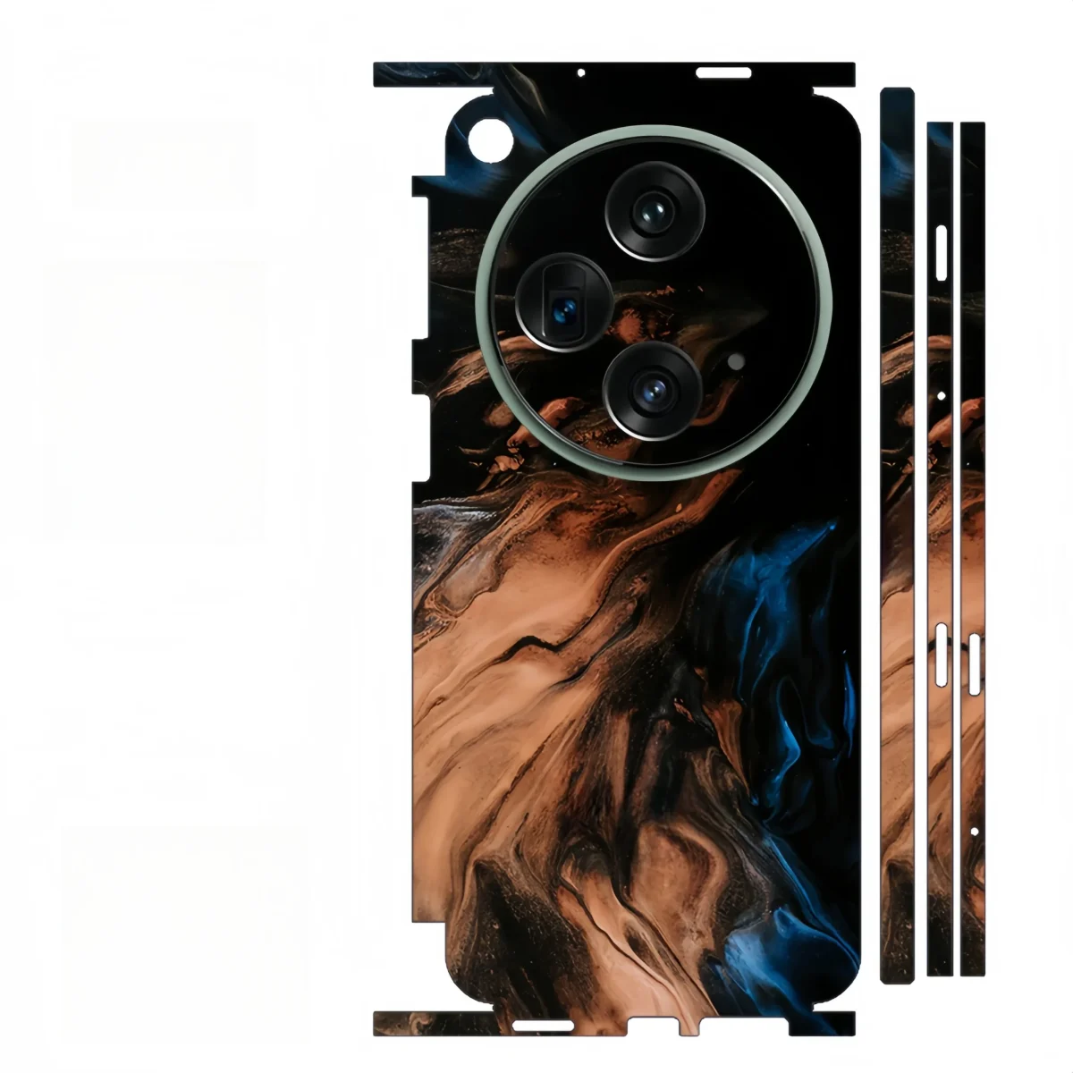 3M Colorful Anti-Scratch Sticker For OPPO Find N5 N3 Back+Hinge +Side Full Cover Film Skin For For OPPO Find N 6