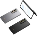 Luxury Fashionable Ultra-thin Phone Case For Samsung Galaxy Z Fold 7 5G With Screen Glass Protect Film Matte Protector Cover 2