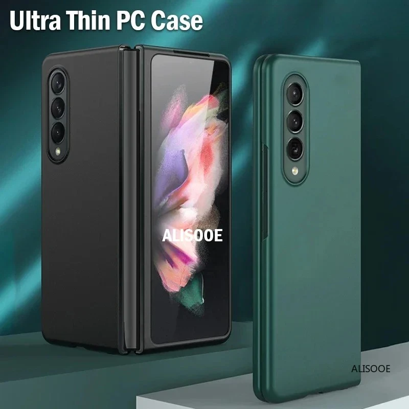 Ultra Thin Hard Case for Samsung Galaxy Z Fold 7 6 5 4 3 2 Case Matte Plastic PC Capa For Galaxy Z Fold 2 3 4 5 6 7 5G Cover 2