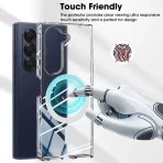 Magnetic Phone Case For Samsung Galaxy Z Fold 6 7 Clear Shockproof Cover Wireless Charging for Magsafe Shell For Z Fold7 Fold6 5