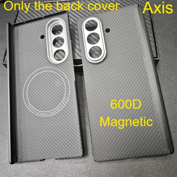 Aramid Magnetic Case For Samsung Galaxy Z Fold 7 Carbon Fiber Cover For Magsafe Case Shell Cover Mobile Phone Accessories 8