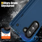 Anti-Falling Phone Bag Armor Case for Samsung Galaxy Z Fold 5 6 fold6 Fold5 Zfold5 5G Hinge Protective Cases 5