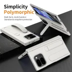 For Google Pixel 9 Pro Fold Swivel 180° Folding Wristband * Stand * Hinge 3-in-1 Full Lens Protection Drop Resistant Phone Case 3
