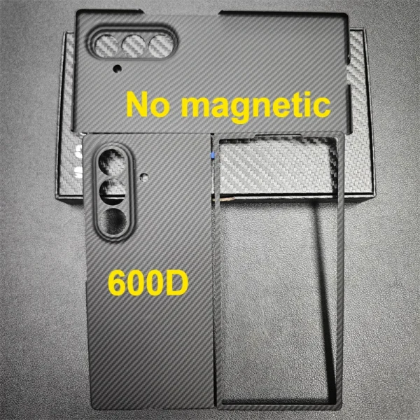Aramid Magnetic Case For Samsung Galaxy Z Fold 7 Carbon Fiber Cover For Magsafe Case Shell Cover Mobile Phone Accessories 15