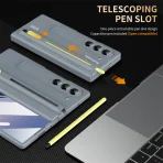 Magnetic Hinge Phone Case For Samsung Galaxy Z Fold 7 3 4 5 6 Screen Glass Protection Retractable Storage Pen Slot Holder Cover 4