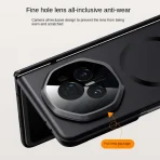 Magsafe Magnetic With Privacy Tempered Glass Flim Full Protect case For Honor Magic V 3 Magic V3 Spring Hinge Holder Cover 6