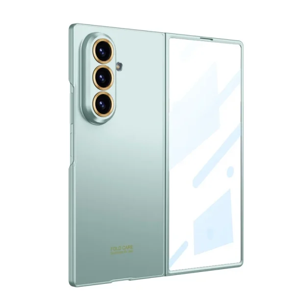 Luxury Fashionable Ultra-thin Phone Case For Samsung Galaxy Z Fold 7 5G With Screen Glass Protect Film Matte Protector Cover 8
