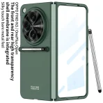 With Pen For Oneplus Open Case Matte Hard Glass Film Screen Protection OPPO Find N3 Cover 6