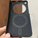 Magnetic 600D Aramid Carbon Fiber Hinge Phone Case On For One Plus Oneplus Open Fold 5G OneplusOpen 256/512/1TB Magsafe Macsafe 6