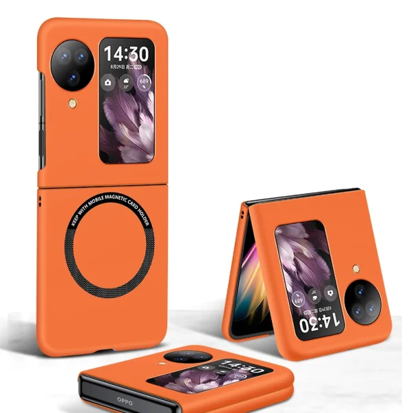 For OPPO Find N3 Flip Find N2 Flip Ultra-thin phone case with magnetic appeal, A variety of colors for you to choose from 11