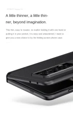 Automatic Spring Hinge Leather case For Honor Magic V2 Tempered Glass All-inclusive Kick Stand Camera Protect Cover 4