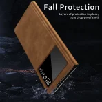 Luxury Leather Folding Case For Xiaomi Mix Fold 2 High-end Business Holster For Mi Mix Fold 2 With Hidden Bracket 3
