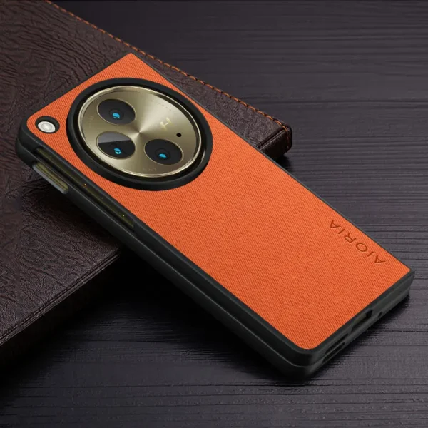 Case for Oneplus Open coque Luxury textile Leather skin soft phone cover funda for oppo find n3 oneplus open case funda 8