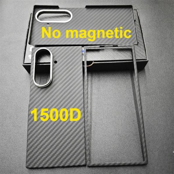 Aramid Magnetic Case For Samsung Galaxy Z Fold 7 Carbon Fiber Cover For Magsafe Case Shell Cover Mobile Phone Accessories 21
