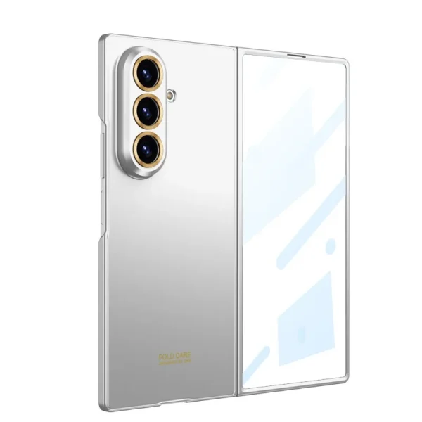 Luxury Fashionable Ultra-thin Phone Case For Samsung Galaxy Z Fold 7 5G With Screen Glass Protect Film Matte Protector Cover 11