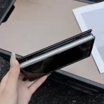 With Reboundable Hinges Carbon Fiber Grain Built-in Thin Magnetic Case For Honor Magic V 5 v5 V3 Slim Camera Protect Cover 3