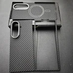 Aramid Magnetic Case For Samsung Galaxy Z Fold 7 Carbon Fiber Cover For Magsafe Case Shell Cover Mobile Phone Accessories 5