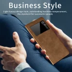Luxury Leather Folding Case For Xiaomi Mix Fold 2 High-end Business Holster For Mi Mix Fold 2 With Hidden Bracket 6