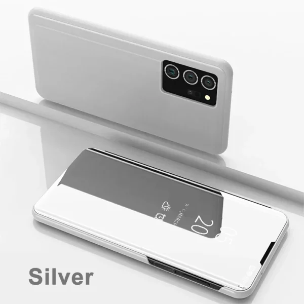 Smart View Mirror Flip Case For Samsung Galaxy A55 A35 A25 A05S A14 A54 A34 A24 5G 4G Cover Stand Fold Capa Fundas Shell Coque 10