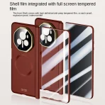 Magsafe Magnetic With Privacy Tempered Glass Flim Full Protect case For Honor Magic V 3 Magic V3 Spring Hinge Holder Cover 4