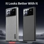 Luxury Leather Frosted Tree Pattern Phone Case for Xiaomi Mix Fold 3 Fold 2 Fold 4G 5G Cute Hard PC Frame Folding Cover 4