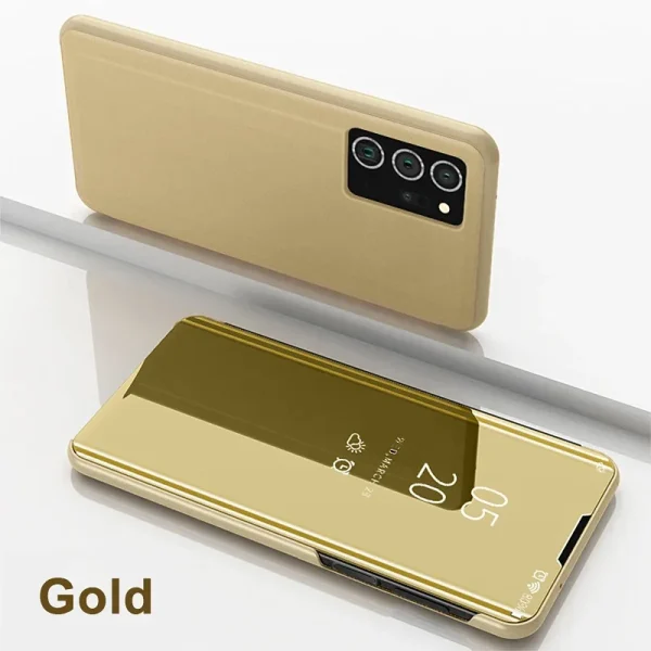 Smart View Mirror Flip Case For Samsung Galaxy A55 A35 A25 A05S A14 A54 A34 A24 5G 4G Cover Stand Fold Capa Fundas Shell Coque 11