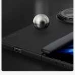 NILLKIN For Vivo X Fold 3 Pro Case Super Frosted Shield Luxuly Phone Case Hard Back Cover For Vivo X Fold 3 With Hidden Holder 3