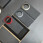 Original Carbon Fiber Phone Case for Huawei Mate XT Luxury Ultra-thin 600D Aramid Fiber Magnetic Metal Lens Guard Phone Cover 4