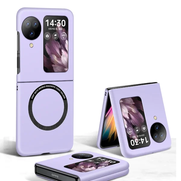 For OPPO Find N3 Flip Find N2 Flip Ultra-thin phone case with magnetic appeal, A variety of colors for you to choose from 8