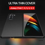 Ultra Thin Hard Case for Samsung Galaxy Z Fold 7 6 5 4 3 2 Case Matte Plastic PC Capa For Galaxy Z Fold 2 3 4 5 6 7 5G Cover 1