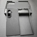 Aramid Magnetic Case For Samsung Galaxy Z Fold 7 Carbon Fiber Cover For Magsafe Case Shell Cover Mobile Phone Accessories 4